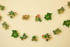 UK/EU: Holly and Ivy Sewn Garland
