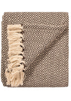 Chevron Soft Recycled Cotton Handloom Throw