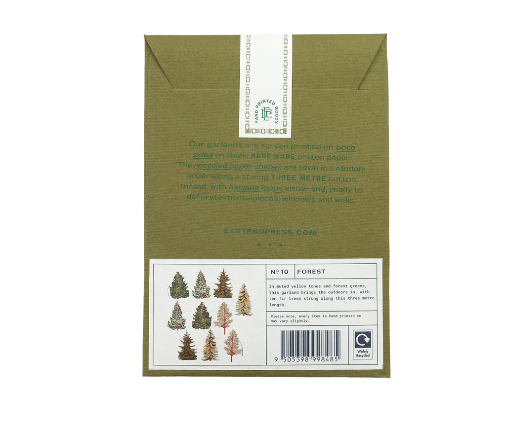 UK/EU: Forest Sewn Garland
