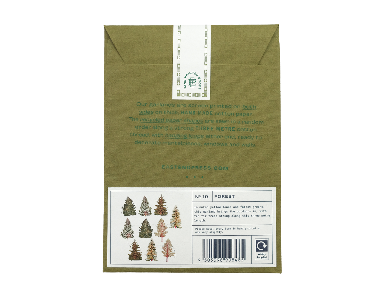 UK/EU: Forest Sewn Garland