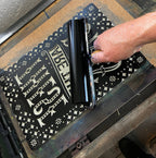 'These Are The Days' Linocut