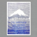 The Mountains Risograph Print. A3. Eco Friendly