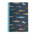 Sharks A5 Lined Notebook