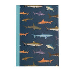 Sharks A5 Lined Notebook