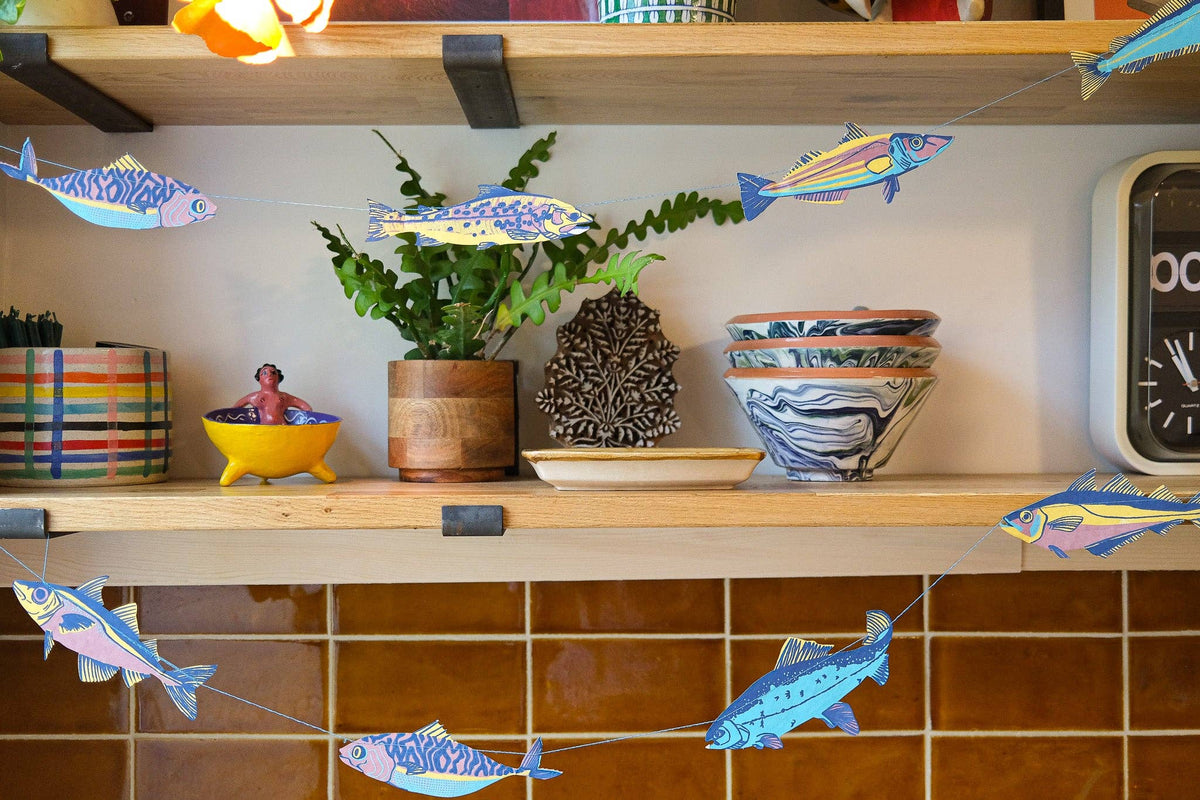UK/EU: Fishes Sewn Garland