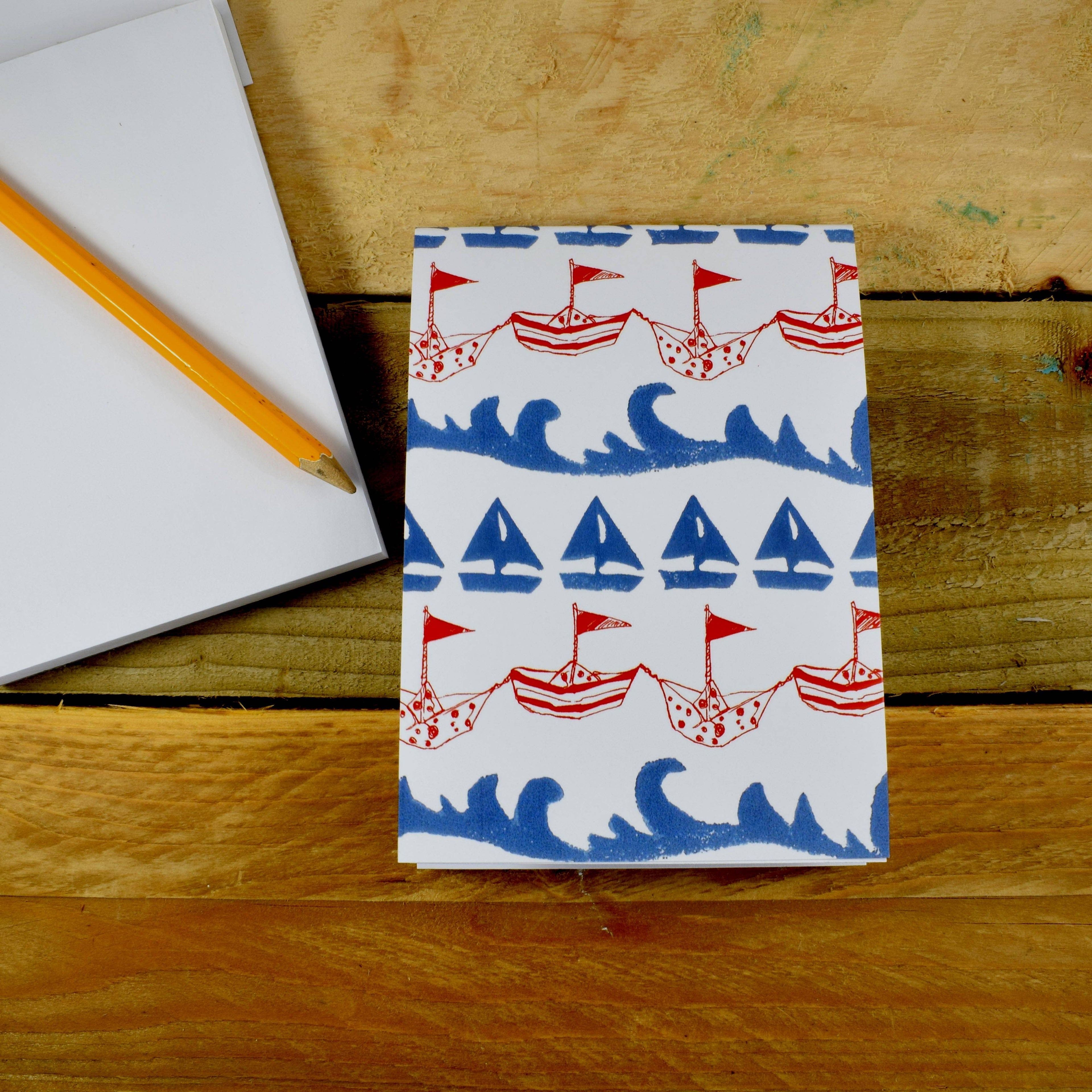 On the Waves Notepad
