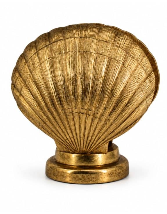 Gold Shell Table Lamp