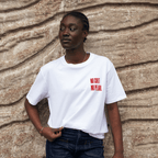No Grit No Pearl Organic Cotton T-Shirt in White