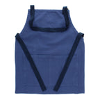 Two-tone utility apron - Indigo blue