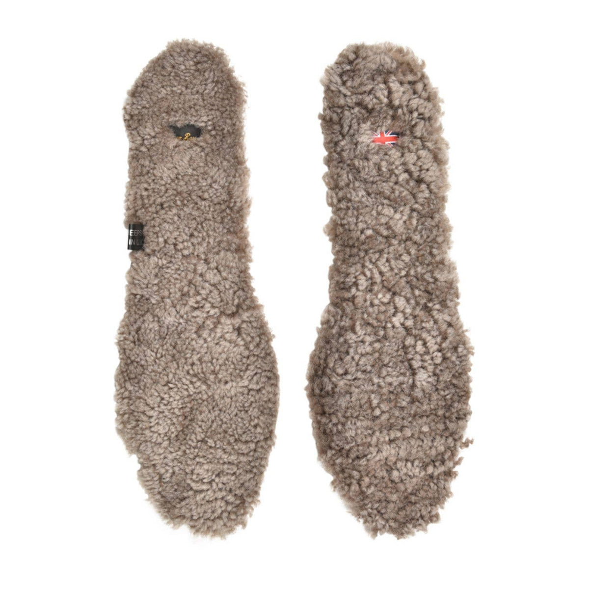 Sheepskin Insoles | Unisex Size S-XL | Taupe Brown Insoles