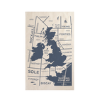 Organic Tea Towel | Shipping Forecast