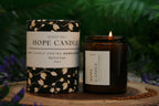 Myrrh & Tonka Soy Candle | Ethical Glass Candle, 180g Candle