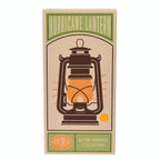 Led Hurricane Lantern - Orange