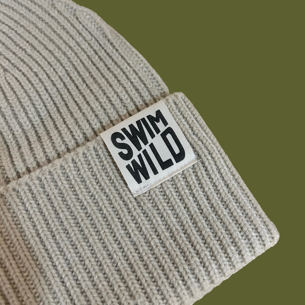 Chunky Beanie knit Hat - Oat