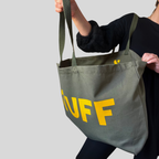 Jumbo STUFF Bag   - Olive/Yellow