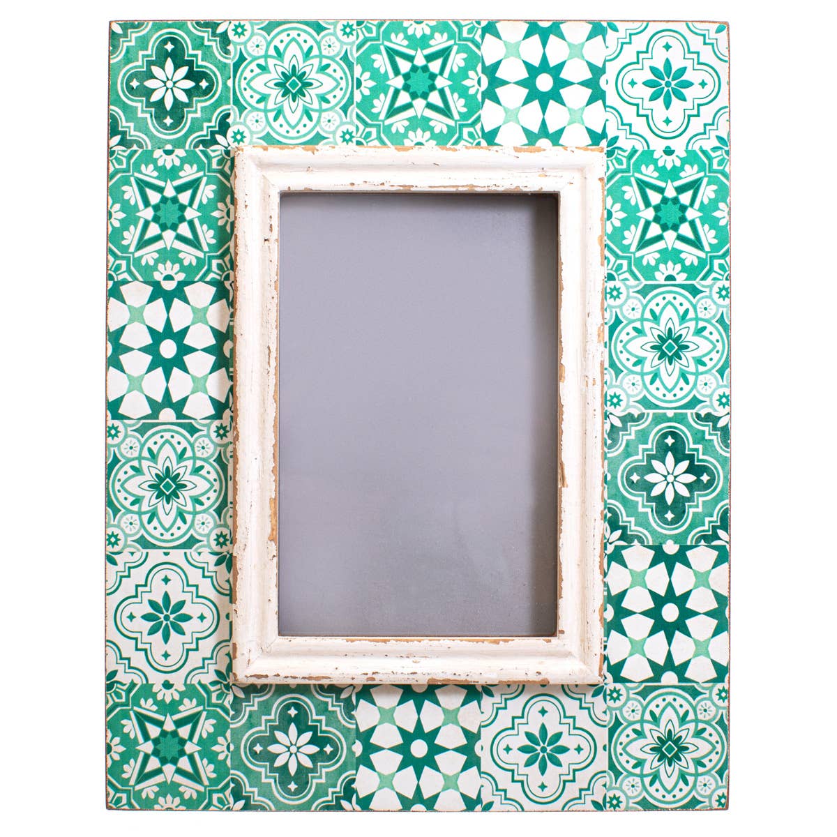Green Mosaic Tile Frame