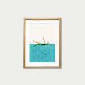 Swim & Fizz Art Print
