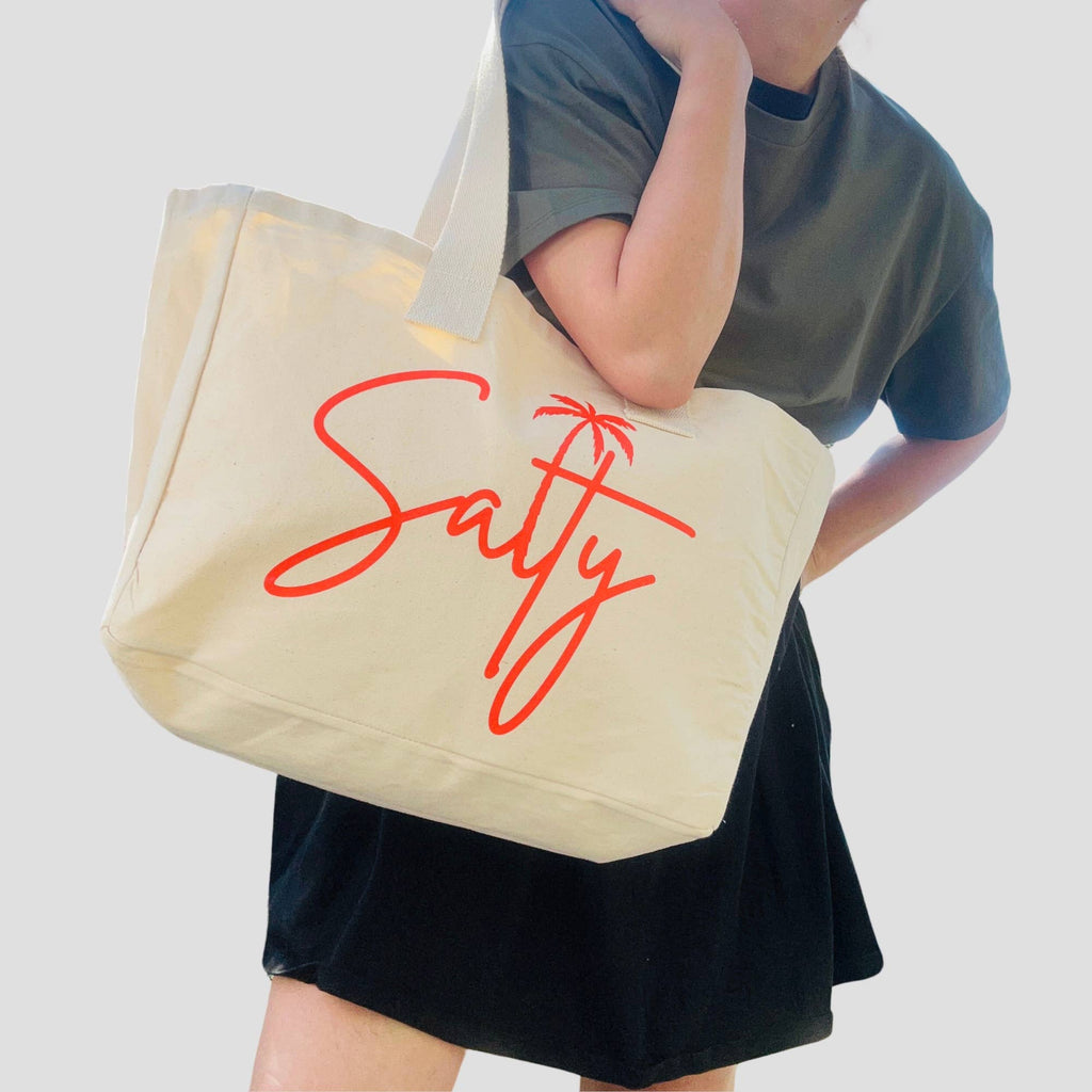 Salty Large Tote / Flame