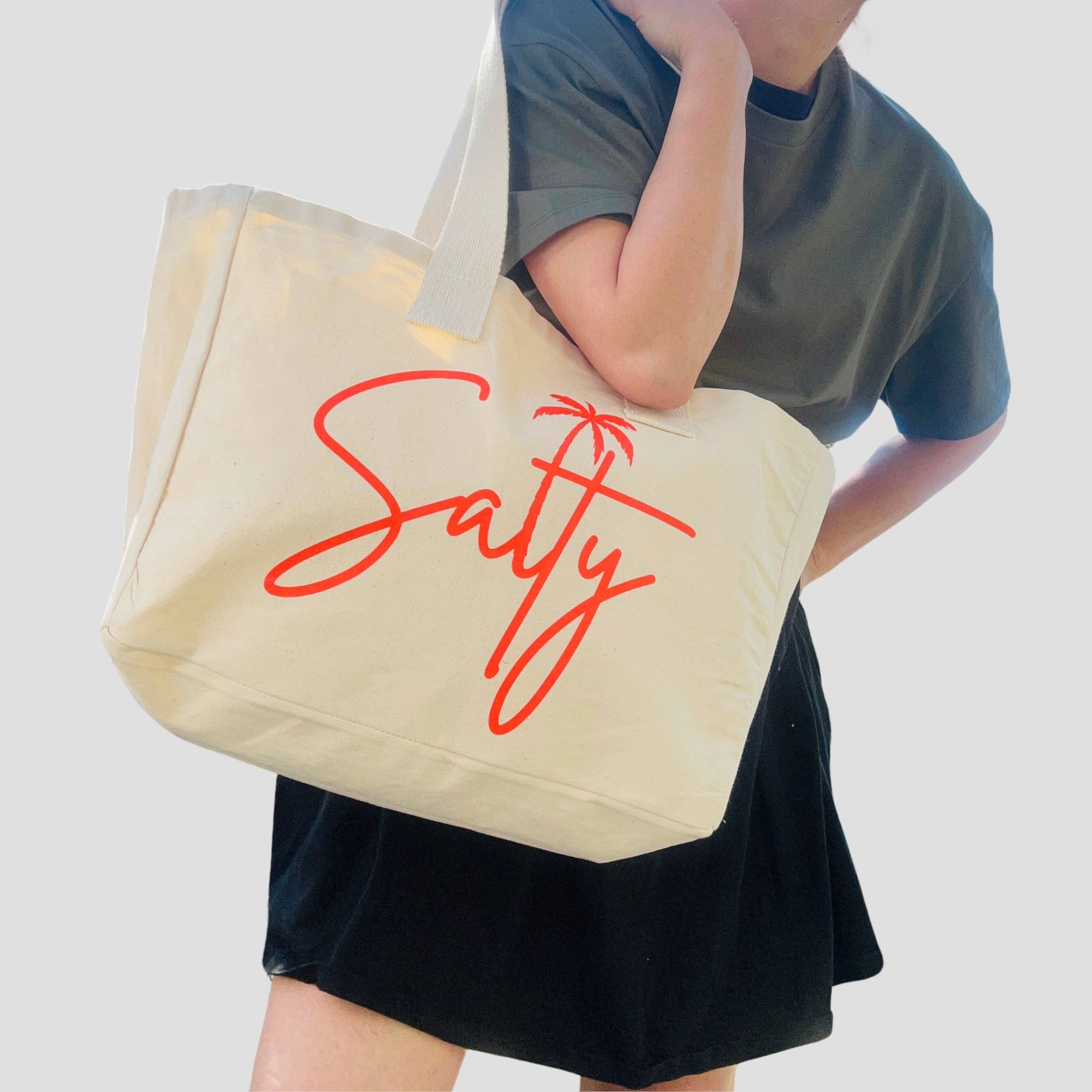 Salty Large Tote / Flame