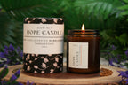 Sandalwood & Vanilla Soy Candle | Ethical Glass Candle, 180g