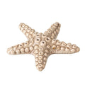 Spring and Summer-WHITE CERAMIC STARFISH ORNAMENT
