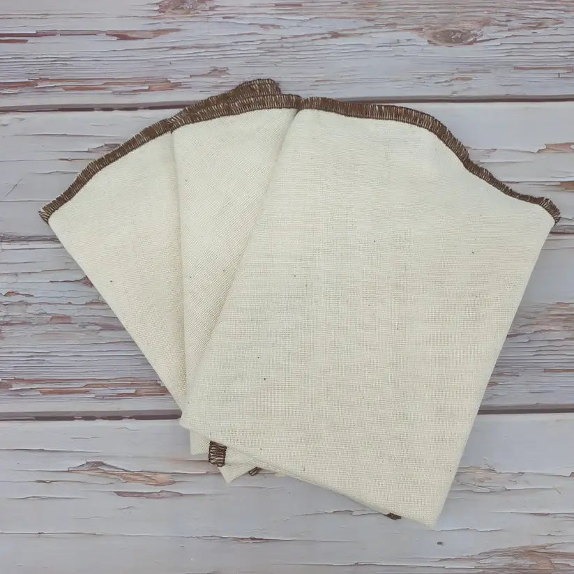 Muslin Cleansing Cloth | Reusable Face Wipes | Natural