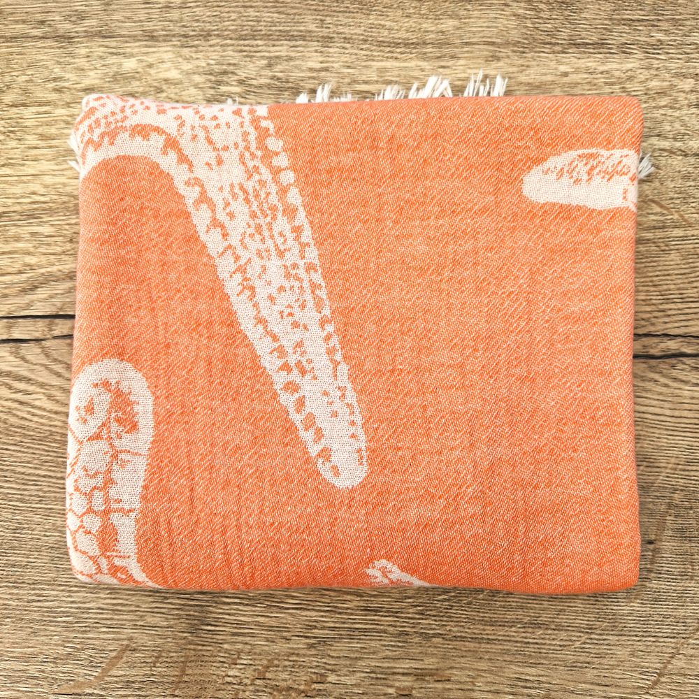 Starfish Cotton Jacquard Hammam Towel