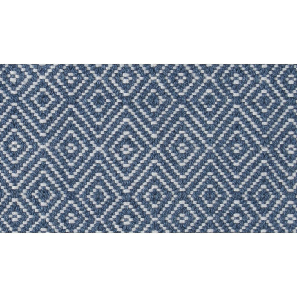 Navy Diamond Rug
