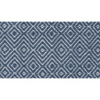 Navy Diamond Rug