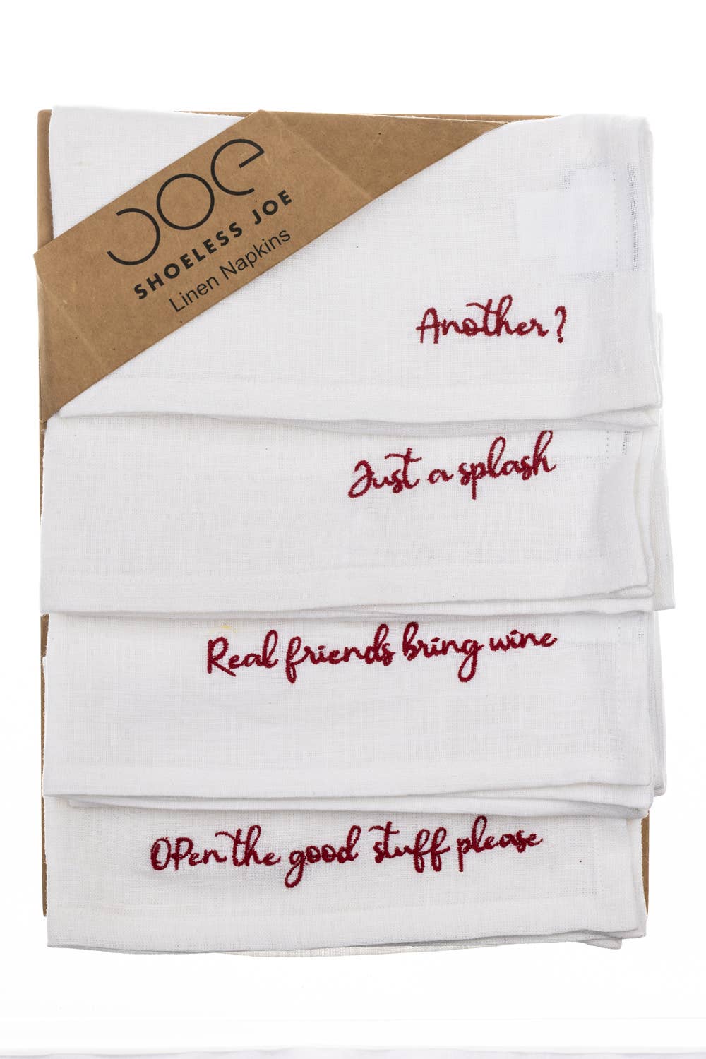 Four Fun Wine Napkins