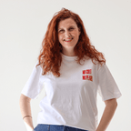 No Grit No Pearl Organic Cotton T-Shirt in White