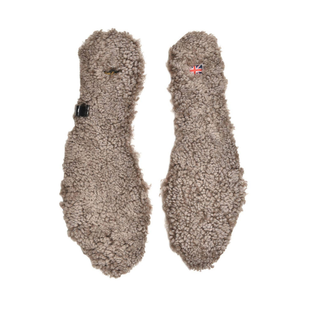 Sheepskin Insoles | Unisex Size S-XL | Taupe Brown Insoles