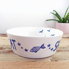 Ship’s Cat Hand Decorated Cat Bowl