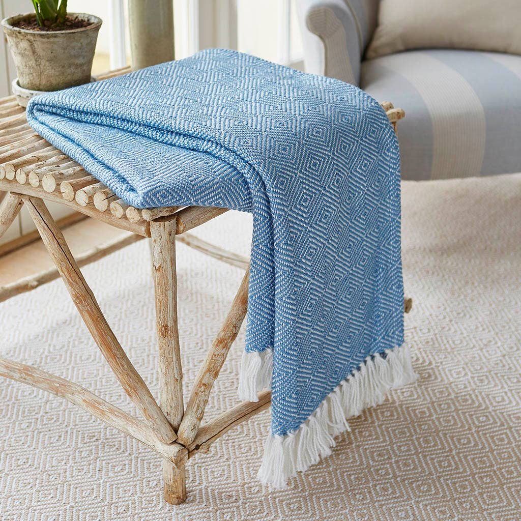 Diamond Cobalt Blanket