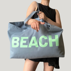 Jumbo BEACH Bag  - Sky / Mint