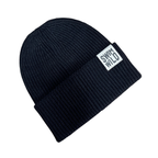 Chunky Beanie knit Hat Black