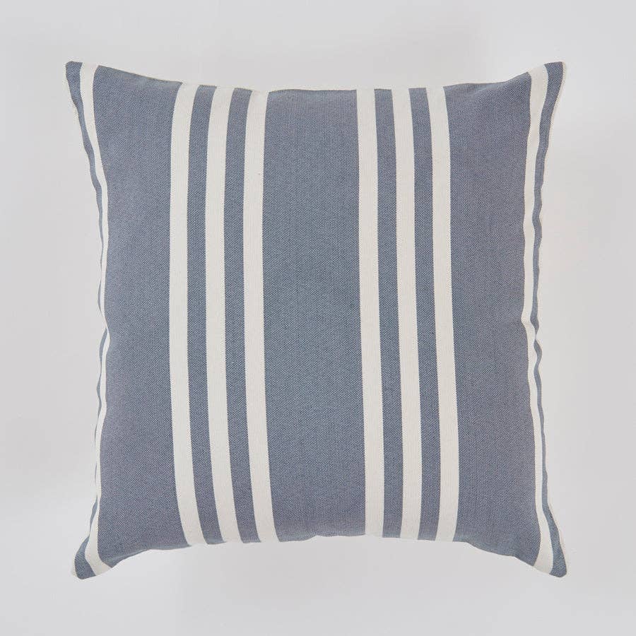Maxime Blue Canvas Cushion