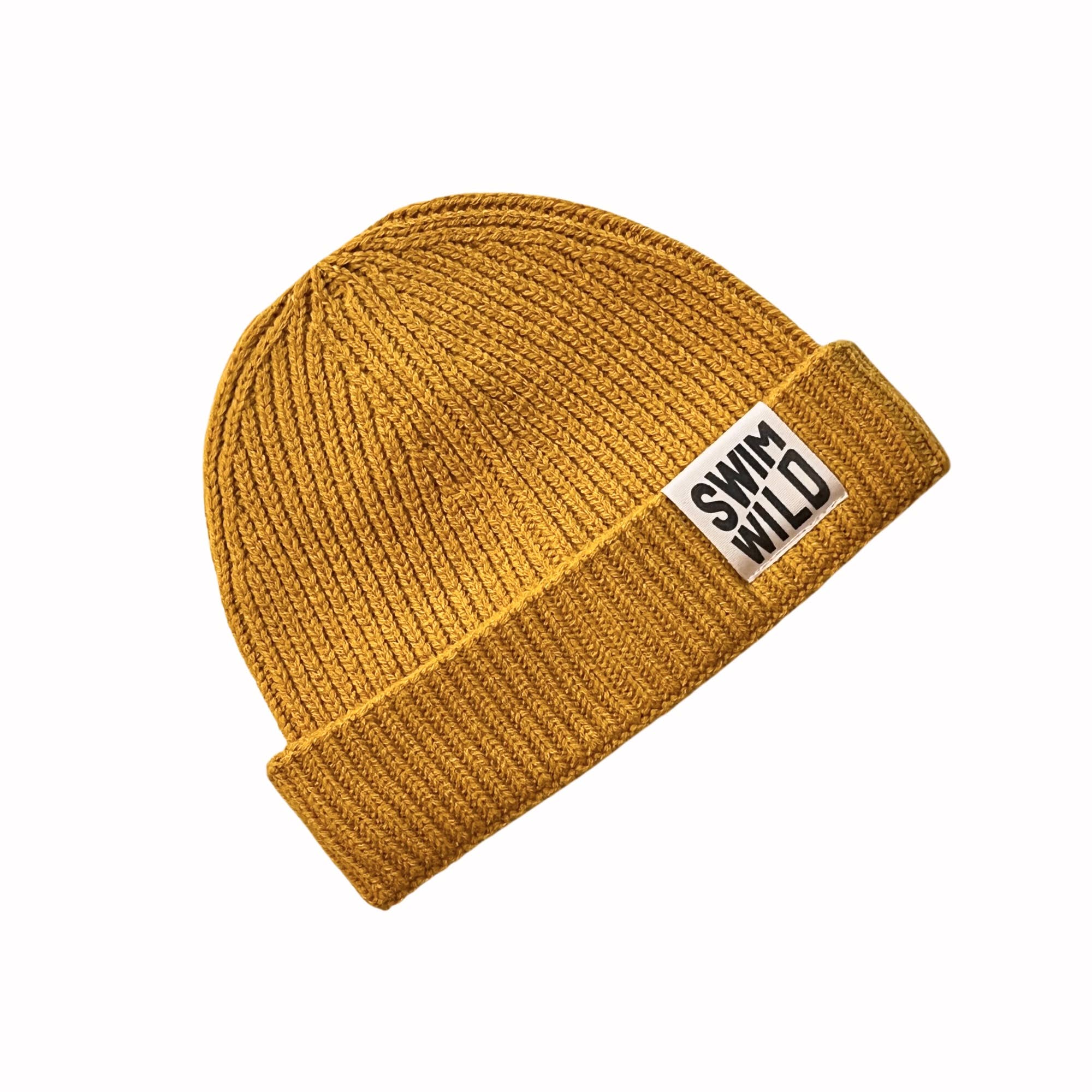 Fishermans knit Hat - Mustard