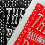 'These Are The Days' Linocut