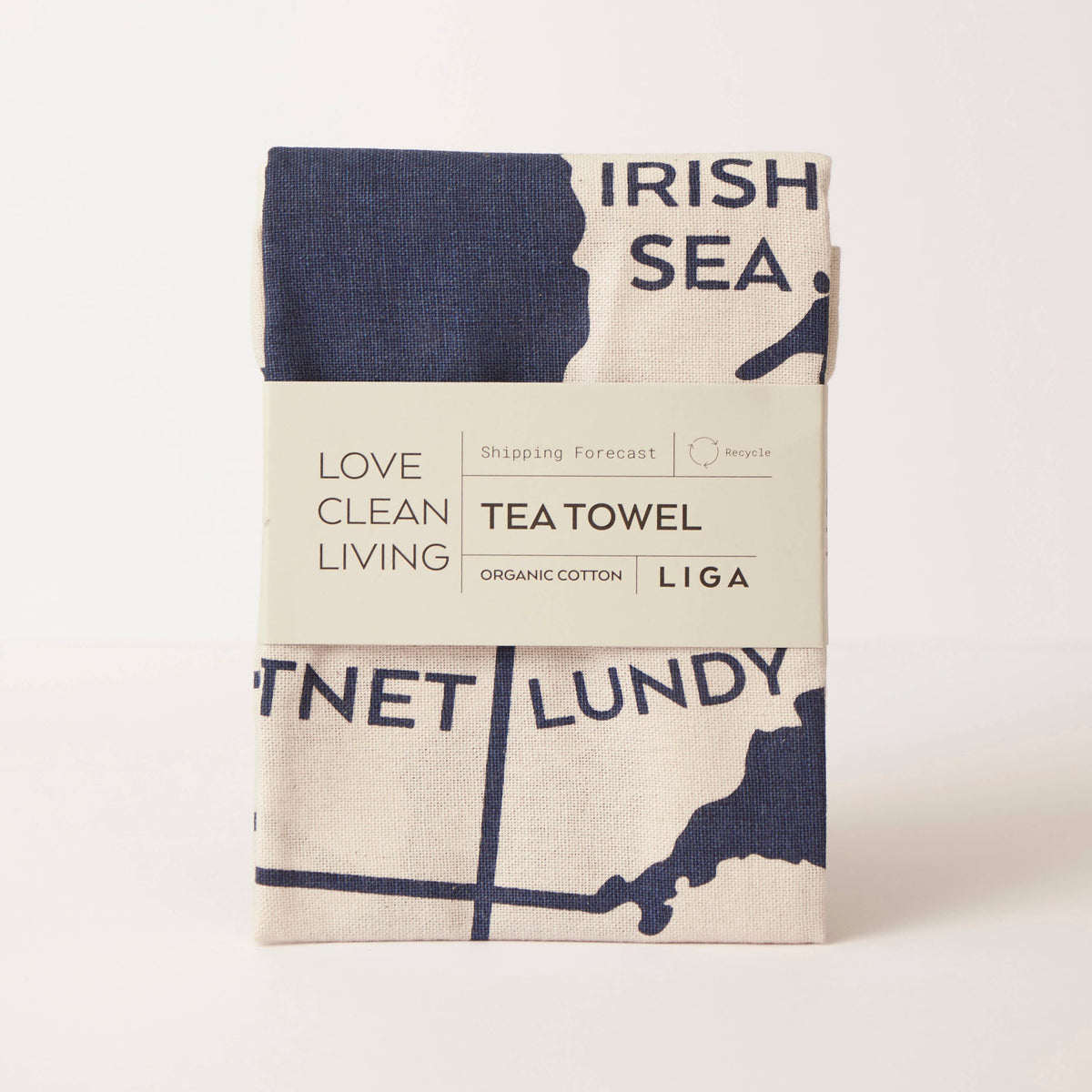 Organic Tea Towel | Shipping Forecast