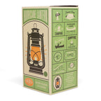 Led Hurricane Lantern - Green