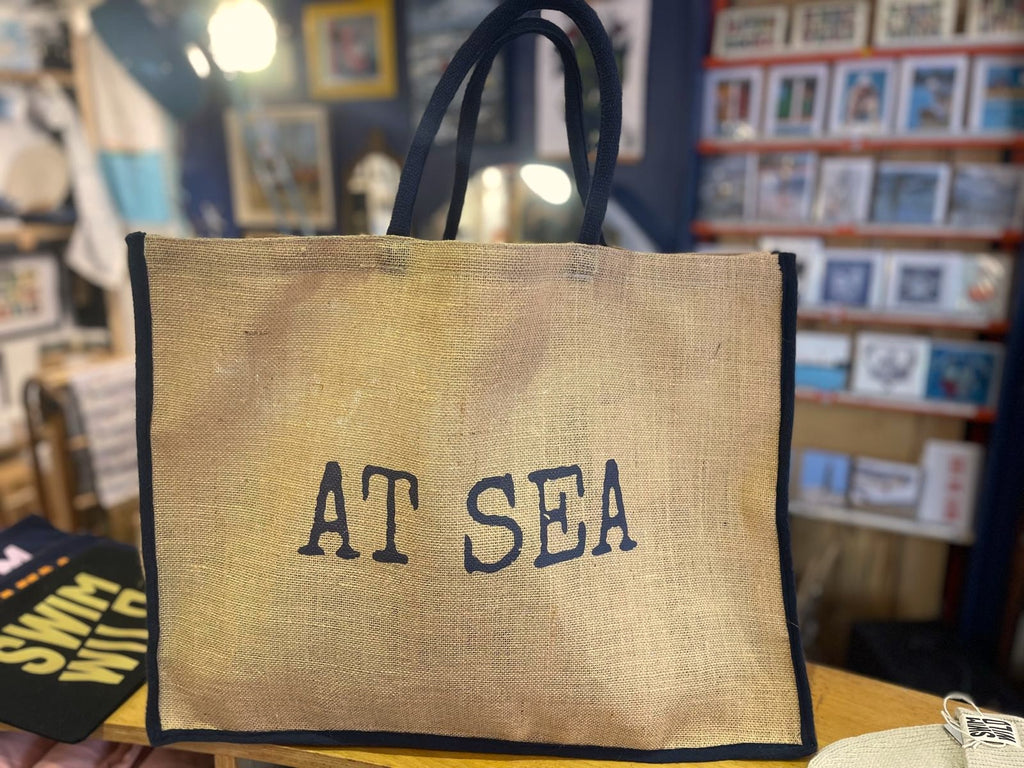 AT SEA Festival Tote - Navy