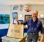 AT SEA Festival Tote - Navy