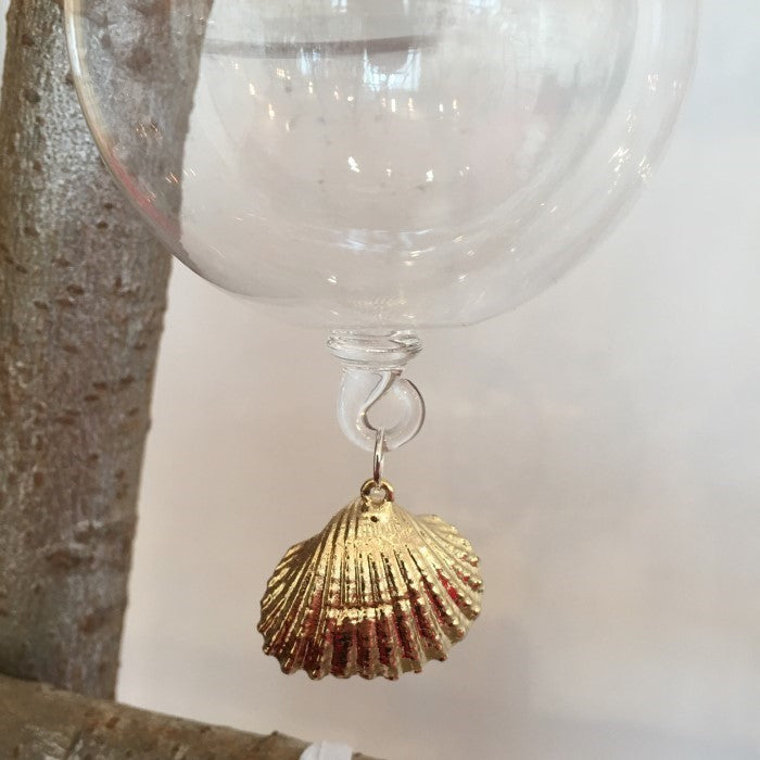 Prickly Cockle Shell Decoration - Gilded Large