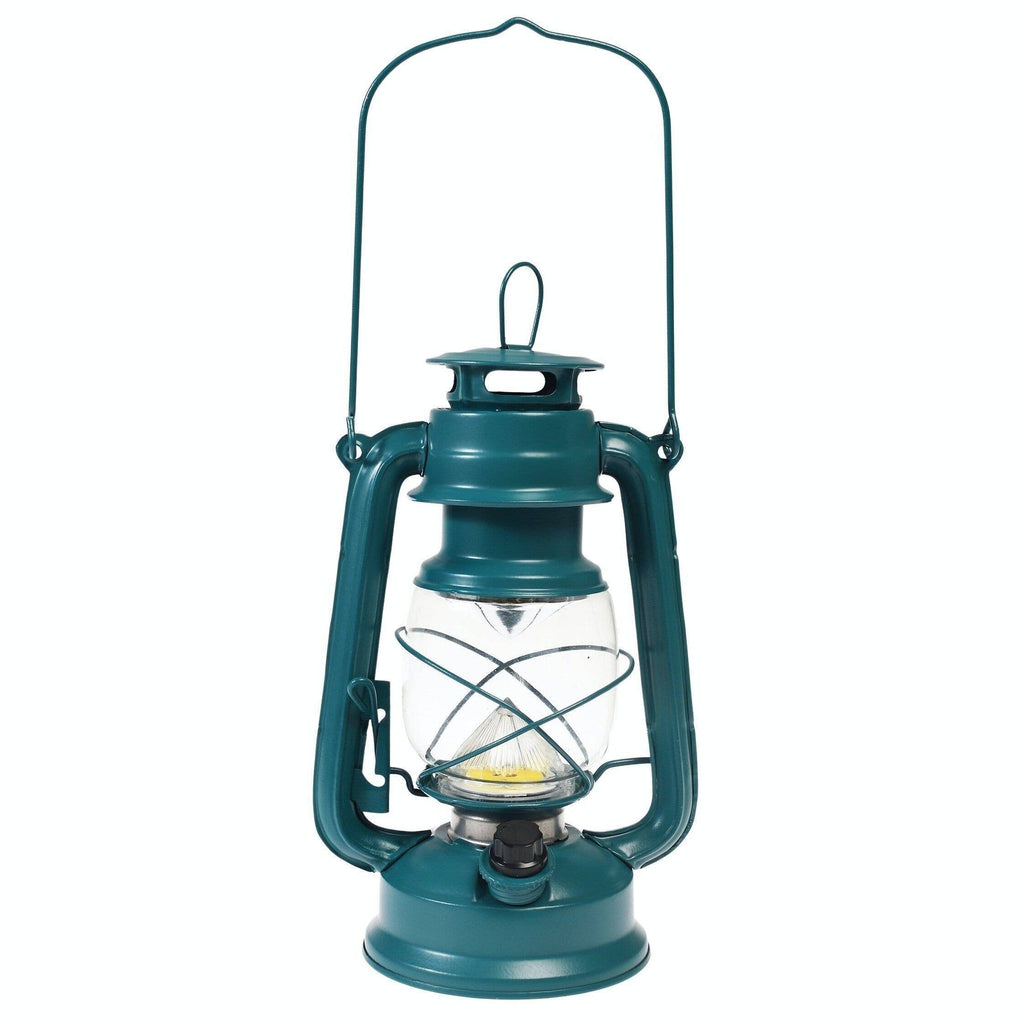 Blue Led Hurricane Lantern - Spirit of Adventure