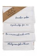 Four Seaside Napkins
