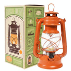 Led Hurricane Lantern - Orange