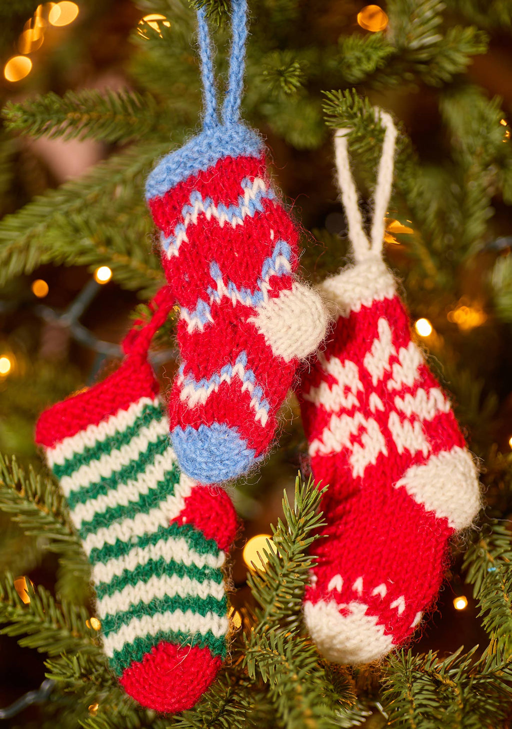 Knitted Stocking Decoration
