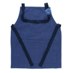 Two-tone utility apron - Indigo blue