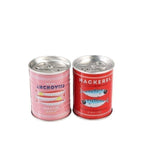 Tin Salt And Pepper Shakers - Fish
